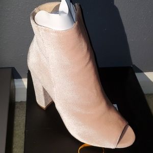 **NEW** Open-Toe Booties/Ankle Boot